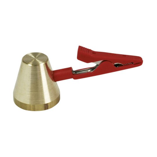 Messing Kegelhalter mit Klemme
