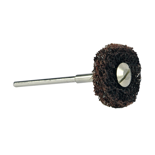 Soft grinding wheel resistant with mandrel